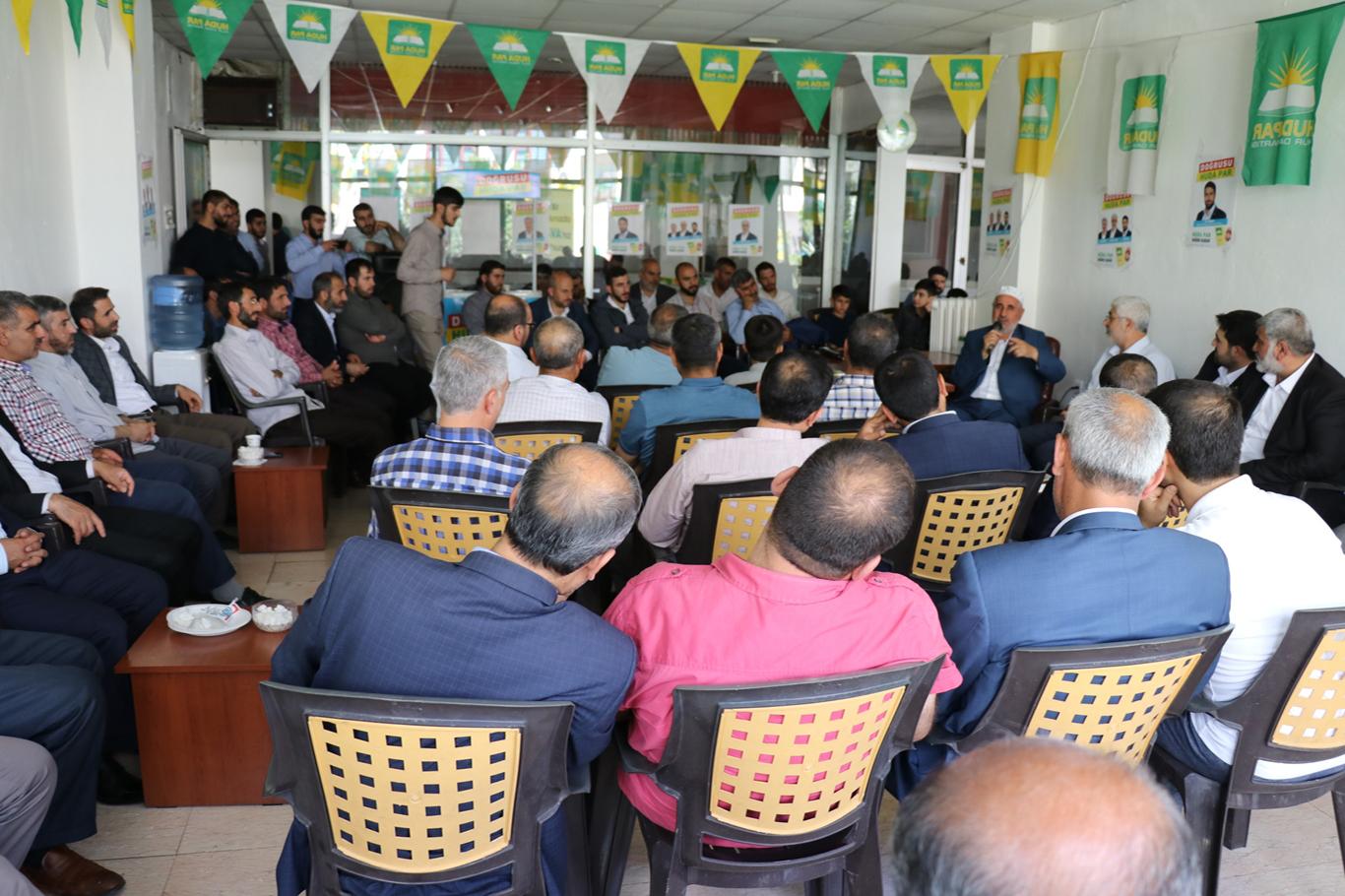 "Eğer idarede söz sahibi olursak topluma daha faydalı olacağız"